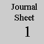 Text Box:   Journal  Sheet   1